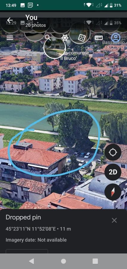 Vicino Al Prato Della Valle Intero Appartamento Parcheggio Facile Di Fronte Падуя Экстерьер фото