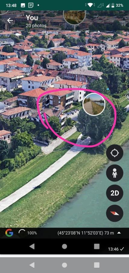 Vicino Al Prato Della Valle Intero Appartamento Parcheggio Facile Di Fronte Падуя Экстерьер фото